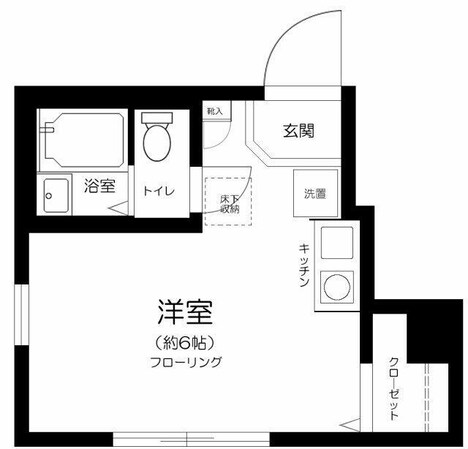 東長崎駅 徒歩6分 1階の物件間取画像